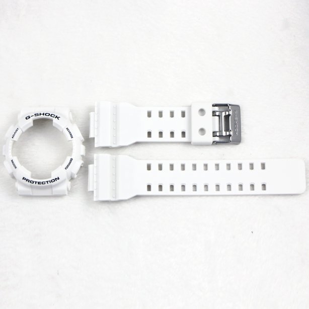 Casio G-Shock กรอบและสาย รุ่น GA-110MW-7A (สีขาว)